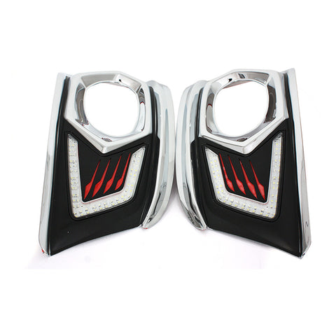 Car LED Daytime Running light DRL Fog Light For Toyota Fortuner 2012~2013