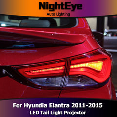 NightEye Hyundai Elantra Tail Lights Korea Design New Elantra MD Tail Light - NIGHTEYE AUTO LIGHTING