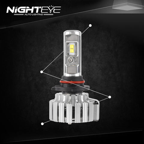 NIGHTEYE 9000LM 70W Car LED Headlights 9006
