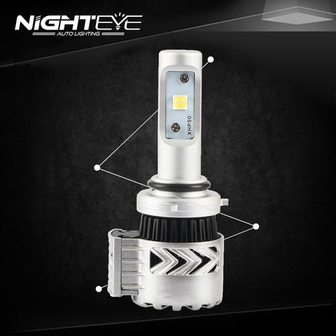 Nighteye 12000LM 9006 HB4 LED Car LED Car Headlight