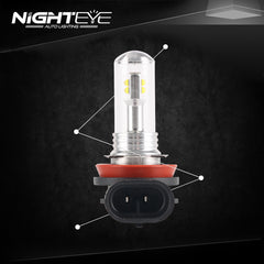 NIGHTEYE A334 LED Fog Lights 3000LM - NIGHTEYE AUTO LIGHTING