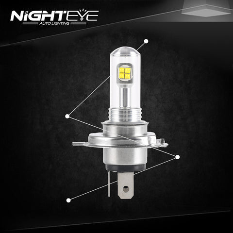 NIGHTEYE A334 3000LM LED Fog Lights H4