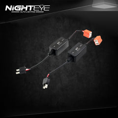 LED HEADLIGHT BULBS NO ERROR NO FLICKERING DECODER - NIGHTEYE AUTO LIGHTING