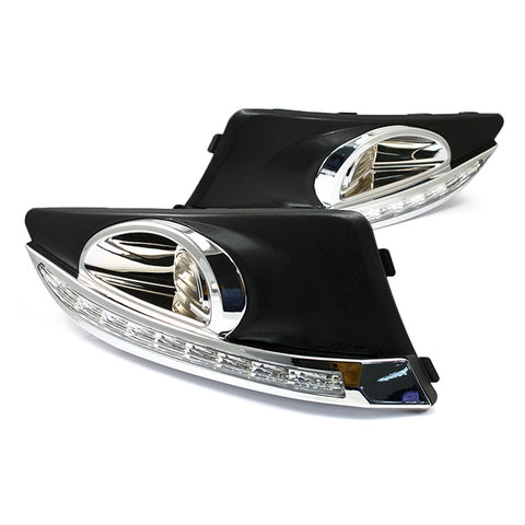 Car LED Daytime Running light DRL Fog Light For Chevrolet AVEO 2011~2013
