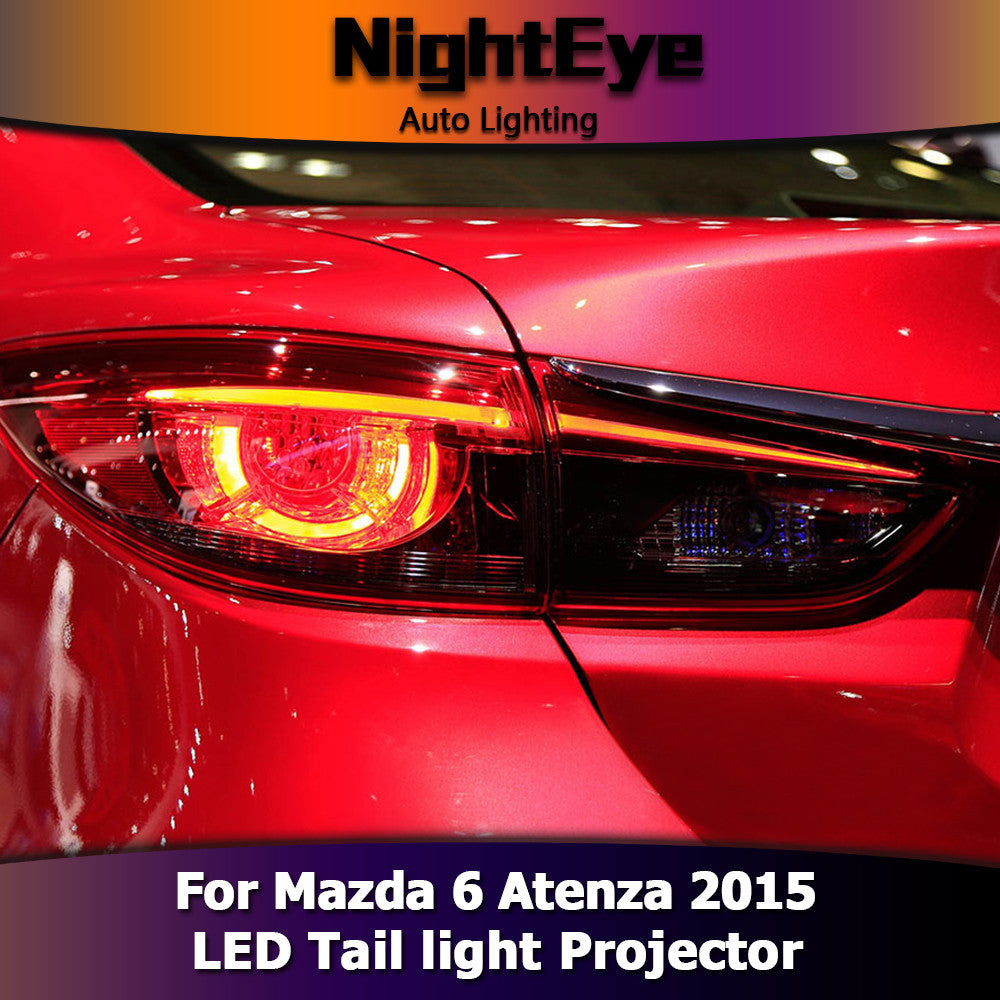 NightEye Mazda6 Tail Lights 2015 New Mazda 6 Atenza LED Tail Light
