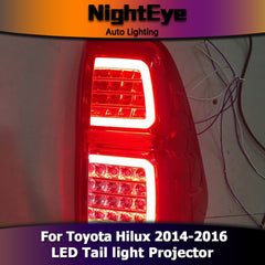 NightEye Toyota Hilux Tail Lights 2014-2016 New Revo LED Tail Light - NIGHTEYE AUTO LIGHTING
