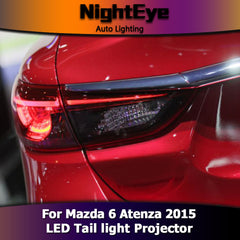 NightEye Mazda6 Tail Lights 2015 New Mazda 6 Atenza LED Tail Light - NIGHTEYE AUTO LIGHTING
