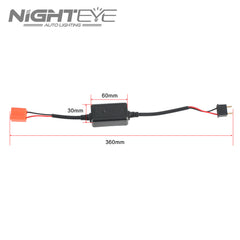 H7 LED Headlight Bulbs No Flickering Decoder - NIGHTEYE AUTO LIGHTING
