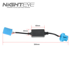 9007 LED Headlight Bulbs No Flickering Decoder - NIGHTEYE AUTO LIGHTING