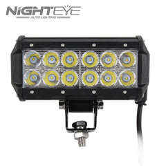 NIGHTEYE 36W 6.6 inch LED Work Light Bar - NIGHTEYE AUTO LIGHTING