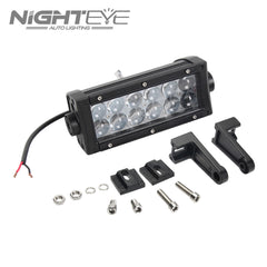 NIGHTEYE 36W 10.7 inch LED Jeep Light Bar - NIGHTEYE AUTO LIGHTING