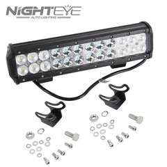 NIGHTEYE 72W 12 inch LED Work Light Bar - NIGHTEYE AUTO LIGHTING