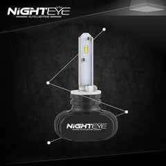 NIGHTEYE 8000LM 50W LED Light Car Headlight Bulb Lamp - NIGHTEYE AUTO LIGHTING