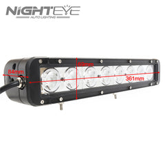 NIGHTEYE BRAND 80W Cree LED Light Bar for JEEP Trucks - NIGHTEYE AUTO LIGHTING