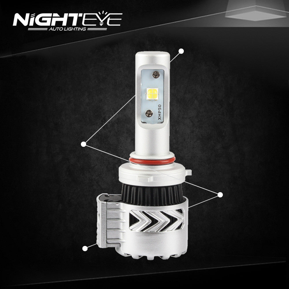 Nighteye 12000LM LED Car HeadLight Bulb Light Lamp White