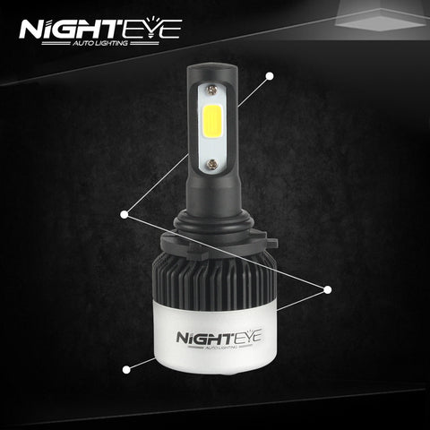 NIGHTEYE A315 9000LM 72W 9006 HB4 LED Car Headlight
