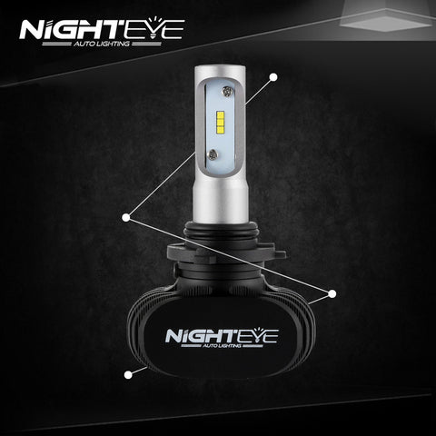 NIGHTEYE A315 8000LM 50W 9006 HB4 LED Car Headlight