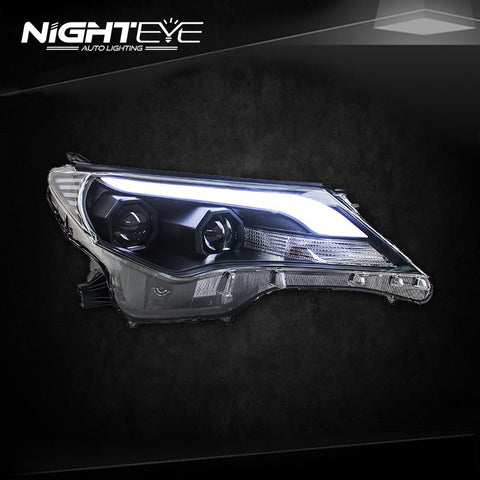 NightEye 2014-2015 New RAV4 LED Headlights RAV4 LED Headlight