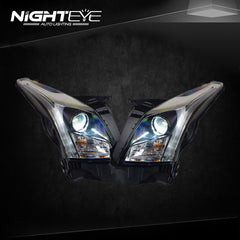 NightEye Cadillac ATS Headlights 2014-2015 ATS LED Headlight - NIGHTEYE AUTO LIGHTING