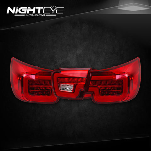 NightEye Chevrolet Malibu Tail Lights 2011-2015 New Malibu LED Tail Light