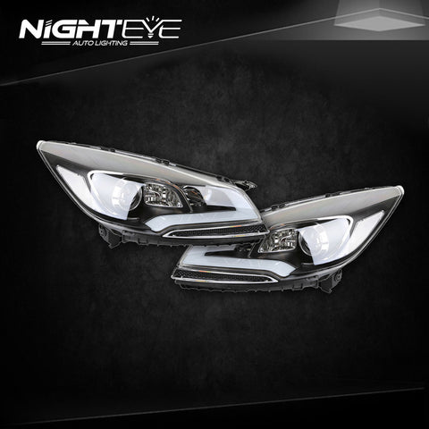 NightEye Ford Escape Headlights 2014 Kuga Cob Design LED Headlight