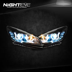 NightEye Ford Escape Headlights 2014 New Kuga Angel Eye Headlight - NIGHTEYE AUTO LIGHTING