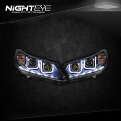 NightEye Honda Accord Headlights 2014-2015 New Accord 9 LED Headlight - NIGHTEYE AUTO LIGHTING