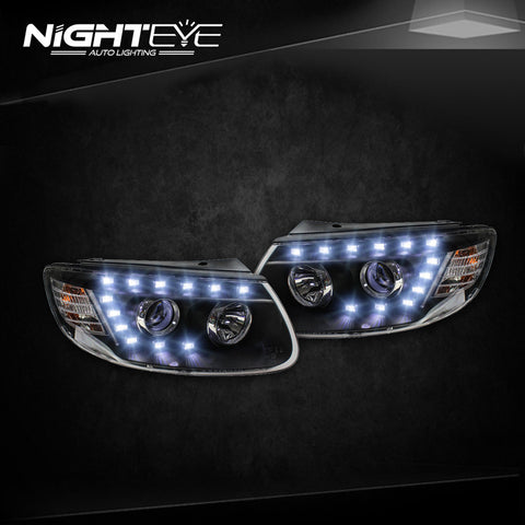 NightEye Hyundai Santa Fe Headlights 2007-2013 New Santa LED Headlight