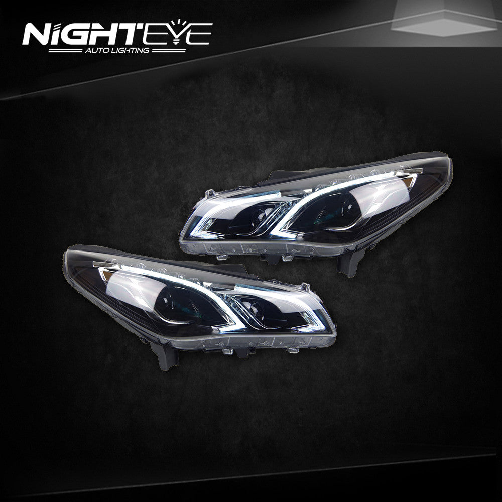 NightEye Hyundai Sonata 9 Headlights 2015 New Sonata LED Headlight
