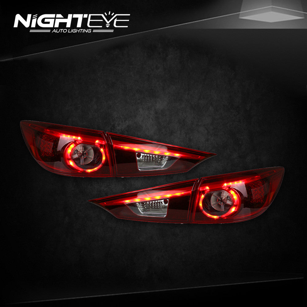 NightEye Mazda 3 Tail Lights 2015 New Mazda3 Axela LED Tail Light