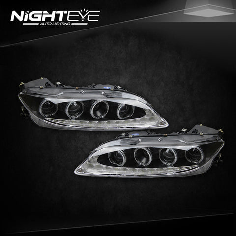 NightEye Mazda 6 Headlights 2004-2013 Mazda6 LED Headlight