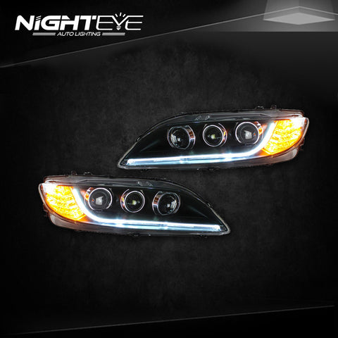 NightEye Mazda 6 Headlights 2004-2013 Mazda6 LED Headlight