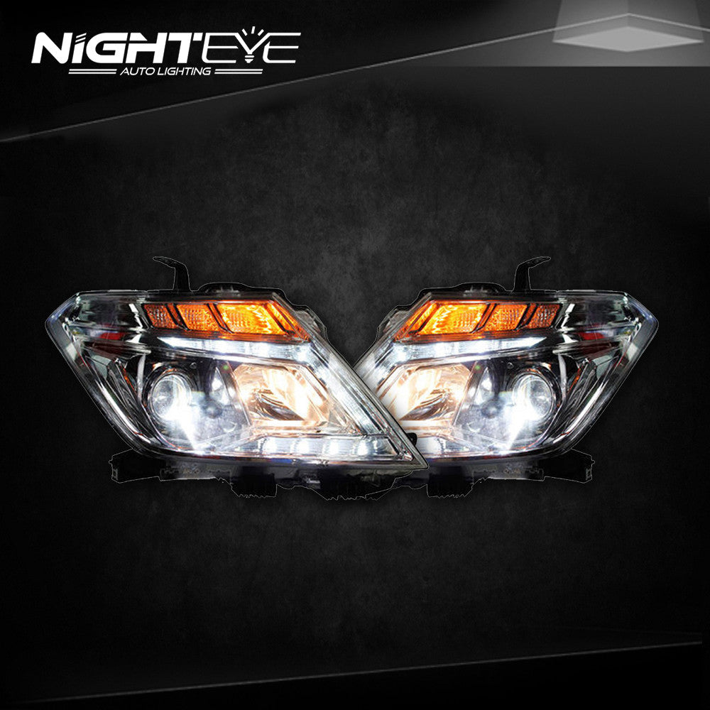 NightEye Nissan Patrol Headlights 2014-2015 Tourle LED Headlight