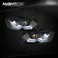NightEye Passat B7 LED Headlights 2012-2015 VW Passat LED Headlight - NIGHTEYE AUTO LIGHTING