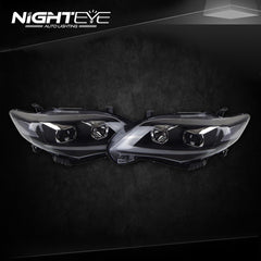 NightEye Toyota Corolla Headlights 2011-2013 Altis LED Headlight - NIGHTEYE AUTO LIGHTING
