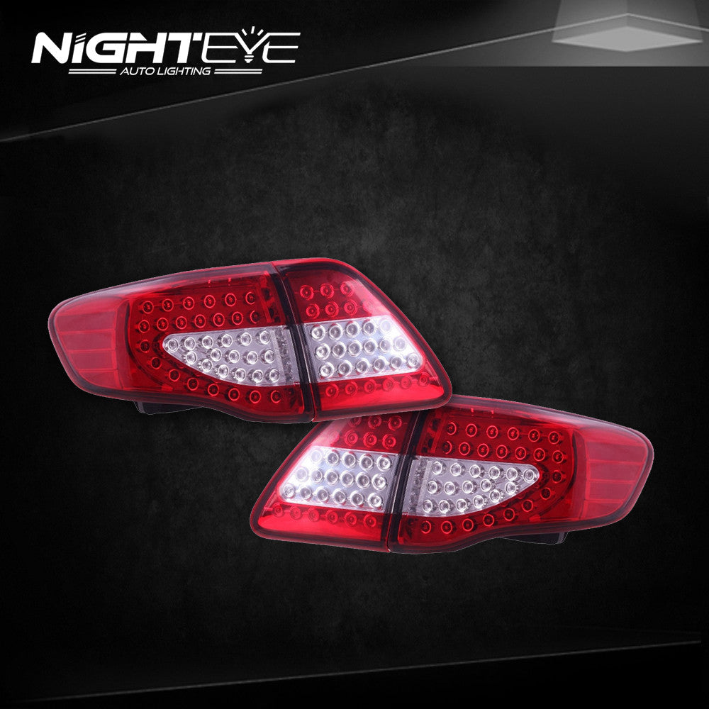 NightEye Toyota Corolla Tail Lights 2007-2010 Corolla LED Tail Light