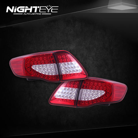 NightEye Toyota Corolla Tail Lights 2007-2010 Corolla LED Tail Light