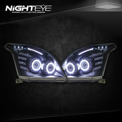 NightEye Toyota Prado Headlights 2004-2009 Prado LC150 LED Headlight - NIGHTEYE AUTO LIGHTING