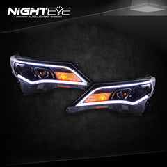 NightEye Toyota RAV4 LED Headlights 2014-2015 New RAV4 Headlight - NIGHTEYE AUTO LIGHTING