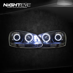 NightEye VW Jetta Headlights 2006-2010 Jetta Mk5 LED Headlight - NIGHTEYE AUTO LIGHTING