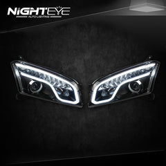 NightEye Chevrolet Tracker LED Headlights 2014-2015 Trax DRL Bi Xenon Lens Parking Fog Lamp - NIGHTEYE AUTO LIGHTING