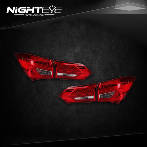 NightEye 2015 TOYOTA Altis LED Tail Light GLK Design Rear Lamp DRL+Brake+Park+Signal