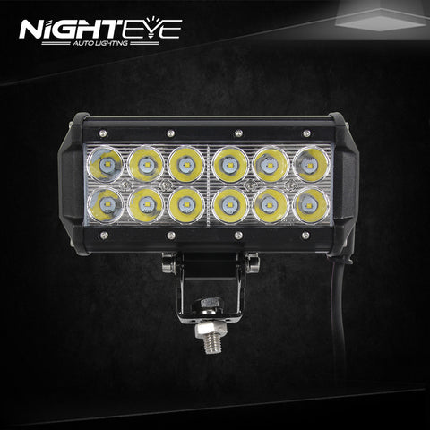 NIGHTEYE 36W 6.6 inch LED Work Light Bar