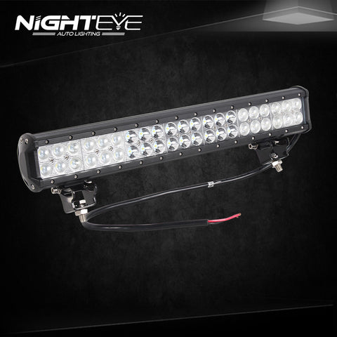 NIGHTEYE 126W 19.9 inch LED Work Light Bar