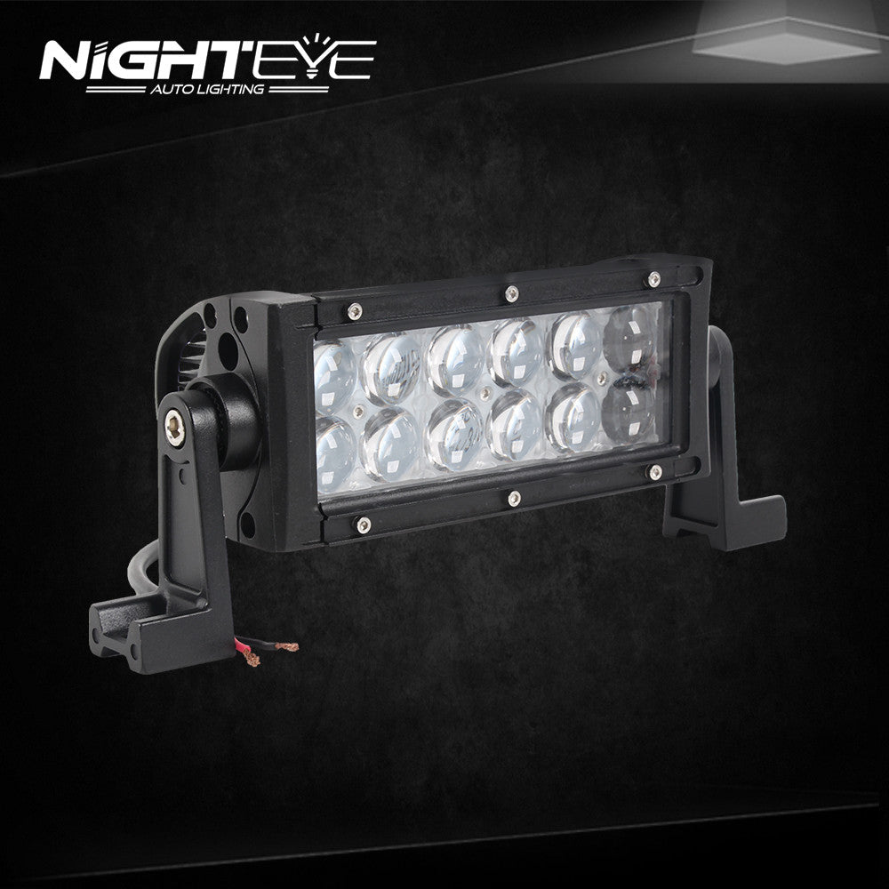 NIGHTEYE 36W 10.7 inch LED Jeep Light Bar
