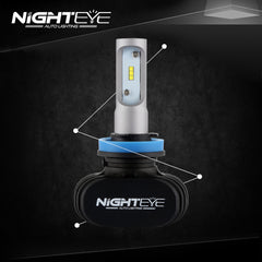 NIGHTEYE 8000LM 50W LED Light Car Headlight Bulb Lamp - NIGHTEYE AUTO LIGHTING