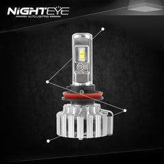 NIGHTEYE A333 9000LM 70W Car LED Headlights H11 - NIGHTEYE AUTO LIGHTING