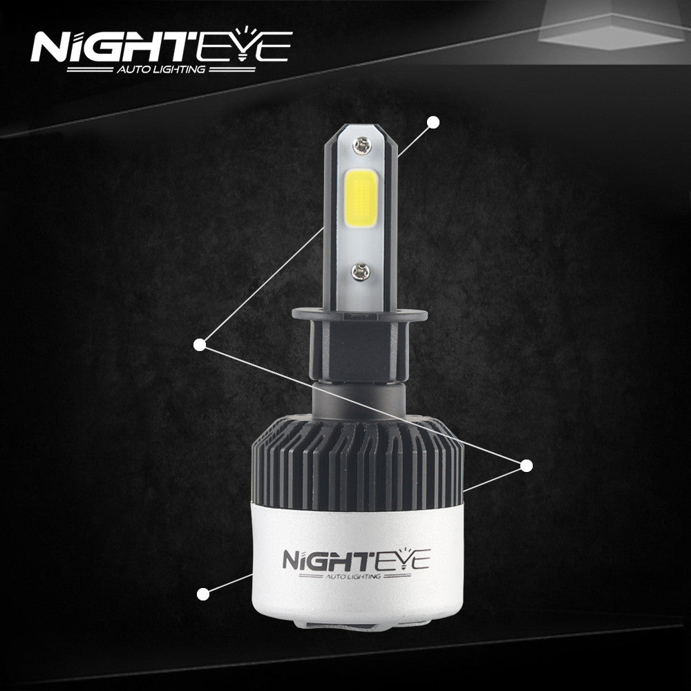 NIGHTEYE  9000LM H3 LED Car Headlight