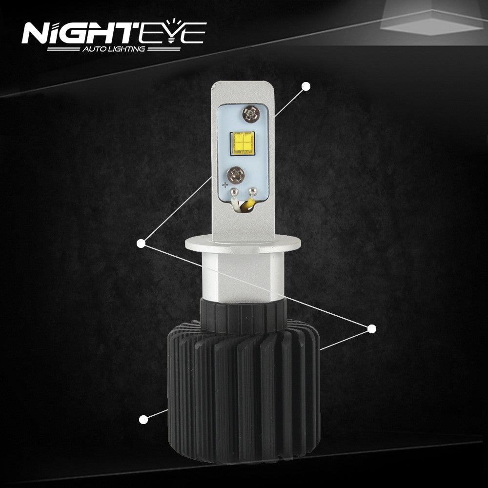 Nighteye 12000LM H3 LED Car LED Car Headlight