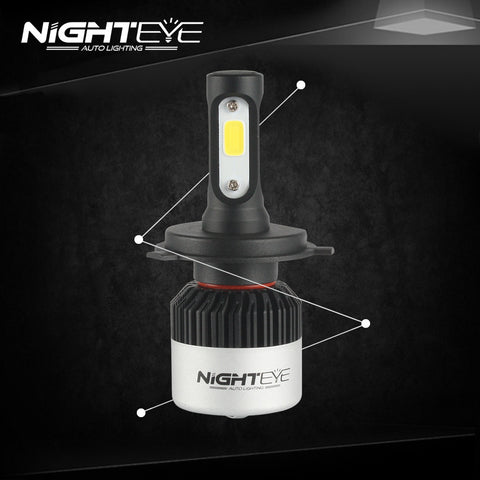 NIGHTEYE A315 72W 9000LM H4 LED Car Headlight